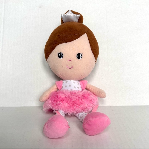 2 pcs/plush kitty crossbody bag & soft body ballerina princess doll, pristine - Picture 10 of 11